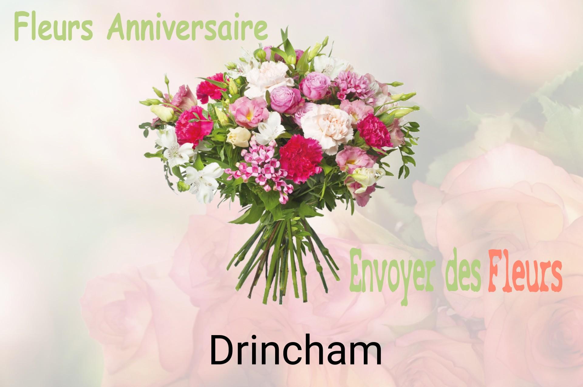Bouquet de fleurs d’anniversaire livré à Drincham